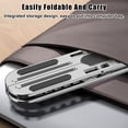 thumbnail image 2 of Aluminum Alloy 10-Level Adjustable Heat Dissipation Stable Load-Bearing Strong Lightweight, 2 of 8