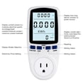 thumbnail image 2 of HURRISE Electricity Usage Monitor Power Meter Plug,Power Energy Usage Meter Watt Volt Amps KWH Consumption Analyzer, 2 of 8
