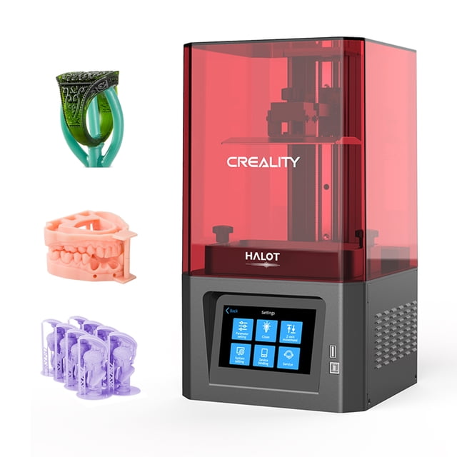 Graflsoa HALOT-ONE High-Performance Resin 3D Printer with 5.0" Touchscreen, Dual Cooling, and Precision Z-Axis for Diverse Applications