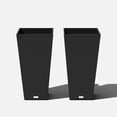 thumbnail image 1 of Veradek Pure Series Midland 30" Planter 2 Pack Black, 1 of 9