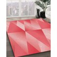 thumbnail image 3 of Ahgly Company Tapis d'Intérieur Rectangulaire Transitionnel Lavable à la Machine, Corail Clair Rose, 2 Pieds x 3 Pieds, 3 of 7