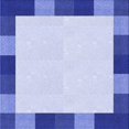 thumbnail image 1 of Ahgly Company Tapis d'Intérieur Lavable en Machine Carré Transitionnel Bleu Ciel, 8 Pieds Carré, 1 of 7