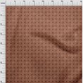 thumbnail image 4 of oneOone Rayon Brown Fabric Asian Ikat Sewing Craft Projects Fabric Prints By Yard 56 Inch Wide, 4 of 4