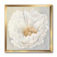thumbnail image 1 of Designart White Serene Peony Framed Wall Art, 1 of 3