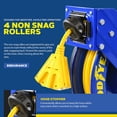 thumbnail image 4 of GOODYEAR GUR073 Rallonge Industrielle Rétractable à 3 Prises, Calibre 14, 100 Pieds, 4 of 4