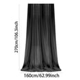 thumbnail image 3 of BKER Elegant Party Sheer Voile Fabric Decorative Event Drapery For Wedding Birthday Celebration Background, 3 of 4