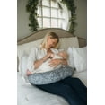 thumbnail image 2 of Dr. Brown's Breastfeeding Pillow with Removable Cover for Nursing Mothers, Machine Washable, Cotton Blend, Grey, 2 of 5