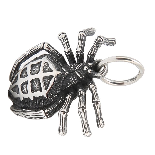 Clip On Charm Pendants, DIY Spider Shape Jewelry Making Supplies Steel Shining Luster Not Rust Exquisite For Bags For Clothing