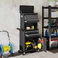 thumbnail image 2 of HOMCOM Armoire à Outils avec 6 Tiroirs, Coffre à Outils Roulant 3-en-1 avec Roues, 2 of 10