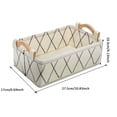 thumbnail image 2 of Closet Organizer With Handle Cloth Foldable Storage Cloth Containers For Shelves Nursery Home Kids Basement Storage Clear Storage Bags for Clothes Linen Organizers And Storage, 2 of 3