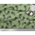thumbnail image 3 of Soimoi Rayon Fabric Floral & Peacock Feather Print Fabric by Yard 42 Inch Wide, 3 of 3