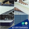 thumbnail image 4 of Queen Rose 14 Inch Hybrid Mattress, Full, Medium Comfort, Euro Top, 4 of 11