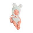 thumbnail image 2 of EGNMCR Room Decor, Home Decor, Wall Decor 7.48 Inch Soft Newborn Baby Dolls Vinyl Baby Dolls With Clothes Set Including Pacifier Realistic Doll Look Real Doll Doll, 2 of 7