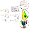 thumbnail image 4 of Bgsha Umbrella Fishing Bass Lure Rig 5 Arms Alabama Rig Head Swimming Bait with Swivel, 4 of 9