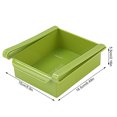 thumbnail image 4 of ziyahi Refrigerator Organizer Drawer Basket Refrigerator Pull-out Drawers Fresh green 1Set, 4 of 6