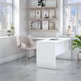 thumbnail image 2 of Echo L Shaped Desk in Pure White - Engineered Wood, 2 of 6