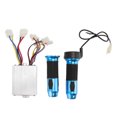 thumbnail image 2 of Motor Speed Controller, Brush Motor Control Box Universal Aluminum Alloy DC12V 500W High Power with Throttle Grips for Electric Motorcycles Bikes Scooter, 2 of 8