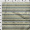 thumbnail image 3 of oneOone Organic Cotton Poplin Twill Fabric Geometric Ikat Decor Fabric Printed BTY 42 Inch Wide, 3 of 4