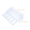 thumbnail image 4 of Multi-function Poker Chip Holder Convenient Chip Case Transparent Chip Storage Box, 4 of 6