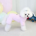 thumbnail image 3 of Pet Dogs Jacket Clothes Winter Warm Dog Costume For Pets Small Medium Dogs Coat Flannel 4-legged Clothes, 3 of 6