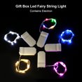 thumbnail image 4 of Yeacher Led Fairy Lights Silvery Copper Wire String Lamp with Battery-Box for Gift Box Wedding, 4 of 8