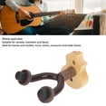 thumbnail image 4 of Ukulele Mount Hanger,Portable Wood Ukulele Wall Mount Stand for Ukulele Mandolin Banjo for Home Studio, 4 of 7
