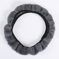 thumbnail image 3 of UsRHHA Elastic Stretch Steering Wheel Cover, Universal 14-15 Inch Non-Slip Car Wheel Protector, Soft Warm Breathable Mesh Fabric Cover for Winter Driving Decoration, 3 of 7