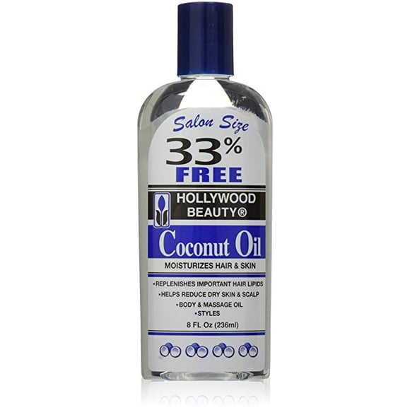 Hollywood Beauty Coconut Oil 8 fl oz