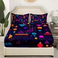 thumbnail image 2 of YST Memphis Bed Sheets Queen Retro 80S 90S Bedding Set Abstract Geometric Triangle Circle Pattern Fitted Sheet For Kids Boys Adults Room Decor,Hip-Hop Hippie Geometry Bed Cover, 2 of 4