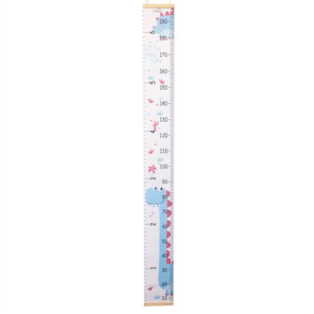 fastboy Graissé Tissu Enfant Croissance Graphique Imperméable Mur Suspendu Style Simple Gradué Maison Chambre Hauteur Mesure Règle Outil Type 2