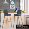 thumbnail image 2 of Stretch Bar Stool Cover for Bar Height Side Chair Slipcovers, 2 of 8