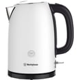 thumbnail image 1 of Westinghouse 1.7L Electric Steel Kettle - Matte White, Durable Steel Body Construction, 1 of 7