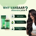 thumbnail image 5 of Vansaar Aloe Vera Juice For Glowing Skin & Healthy Hair, 100% Natural, Cold Pressed With Pulp, 1L 2.2lbs, 5 of 5