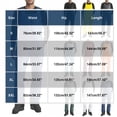 thumbnail image 4 of Sentmoon Snow Pants Men Mens Snowpants Oversized Men's Snow Ski Overalls Windproof Insulated Romper Snowpants for Waterproof and Breathable Protection XXL, 4 of 9