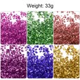thumbnail image 3 of Unique Bargains 33g Crushed Glass Chips 6 Colors 1-3mm, Purple Color Series, 3 of 5