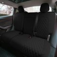 thumbnail image 2 of For 2020-2024 Tesla Model Y FH Group Waterproof Neoprene Custom Fit Made Car Seat Covers - Read Solid Black, 2 of 8