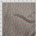 thumbnail image 4 of oneOone Polyester Spandex Tawny Brown Fabric Floral Sewing Craft Projects Fabric Prints By Yard 56 Inch Wide, 4 of 4