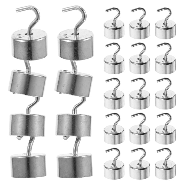 Milisten 50pcs 5g Precision Slotted Weights with Hanger Metal Hook Weights Set Mass Educational Lab Equipment for Science Labs Physics Experiments