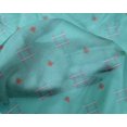 thumbnail image 4 of oneOone Silk Tabby Fabric Check Kasuri Print Fabric BTY 42 Inch Wide, 4 of 4