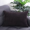 thumbnail image 2 of Unique Bargains Soft Corduroy Corn Striped Decorative Throw Pillow Cover, 2 of 9