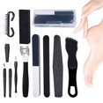 thumbnail image 2 of Portable Pedicure Tools Set Foot Rasp Foot Dead Skin Remover Professional Toenail Care Kit for Women Men New, 2 of 7
