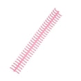 thumbnail image 4 of Spiral Binding Coil, Pretty Colour 10Pcs Sheet Binding Comb 130 Sheets Capacity  For Page Pink, 4 of 8