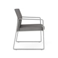 thumbnail image 4 of Fauteuil d'Appoint Surdimensionné Gansett pour Réception / Acier Argenté / Gris Pâle, 4 of 5