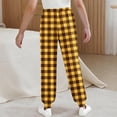 thumbnail image 4 of Cowsor Girls Graphic Print Sweatpants Athletic Drawstring Joggers Cute Track Pants with Pockets for Kids, 4 of 6