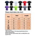 thumbnail image 2 of CVLIFE Chandails de Compression pour Hommes Manches Courtes Hauts d'Été Col Rond T-shirt de Sport T-shirt Décontracté Uni T-shirt Moulant T-shirt D\'entraînement Physique Bleu m, 2 of 3