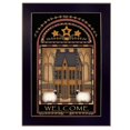 thumbnail image 1 of "Welcome Saltbox" by Carrie Knoff Printed Framed Wall Art, 1 of 2