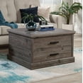 thumbnail image 1 of Sauder Aspen Post Coffee Table in Pebble Pine Finish, 1 of 9