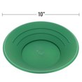 thumbnail image 3 of ASR Outdoor Poêle Dorée avec Riffles de Crête pour Panoramique Doré Paydirt, 10 Pouces, Vert, 3 of 7