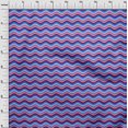thumbnail image 3 of oneOone Georgette Viscose Fabric Serpentine Stripe Print Fabric BTY 42 Inch Wide, 3 of 4