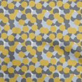 thumbnail image 1 of oneOone Cotton Flex Yellow Fabric Geometric Sewing Craft Projects Fabric Prints By Yard 40 Inch Wide, 1 of 4